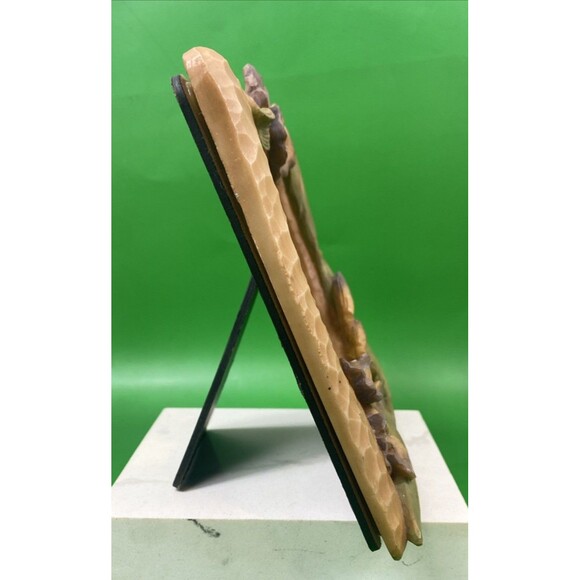 Vintage Russ Berrie Co Picture Frame #14808 Resign Floral - Picture 4 of 9